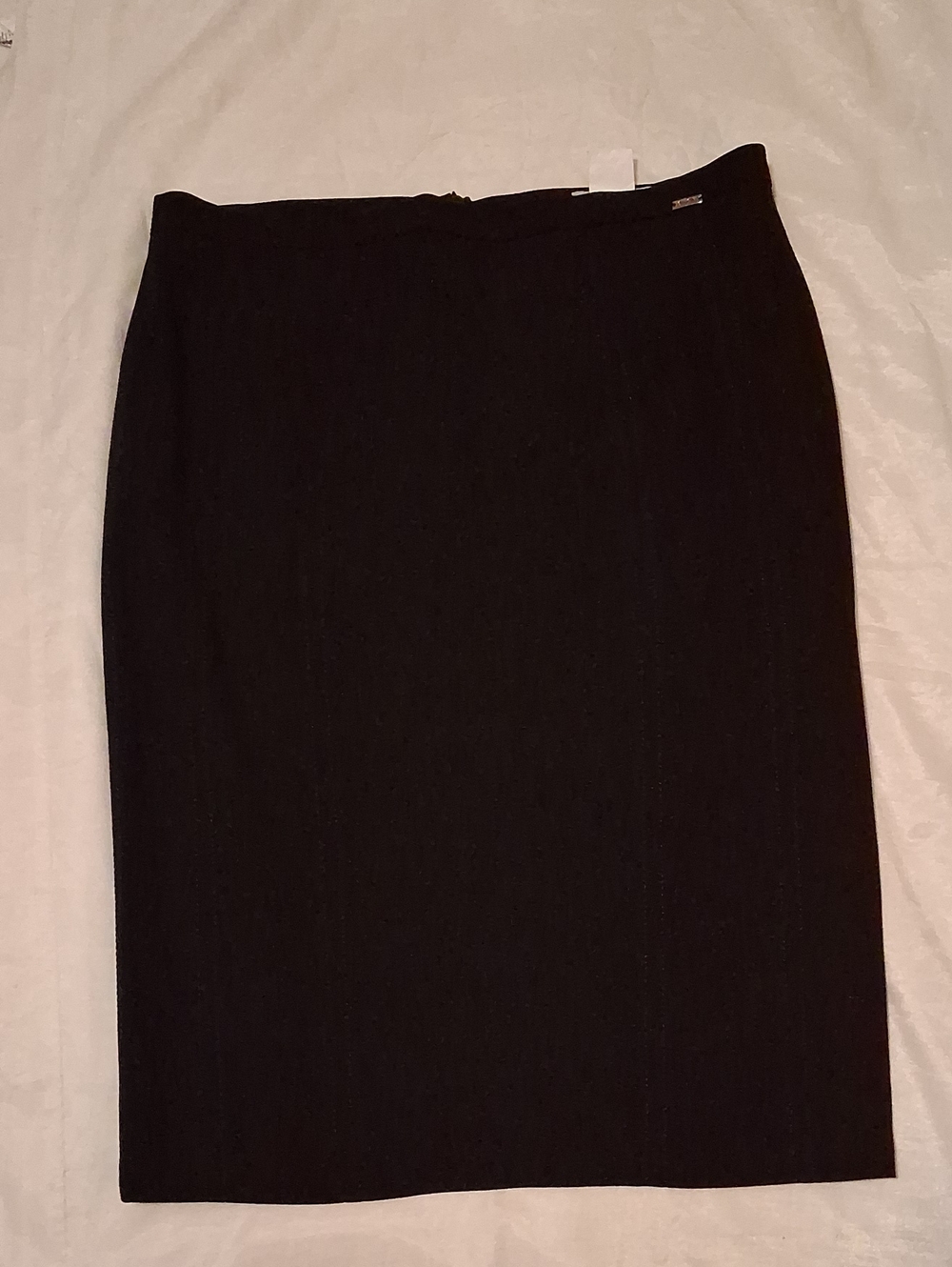 Guzella Black High-Waist Pencil Skirt